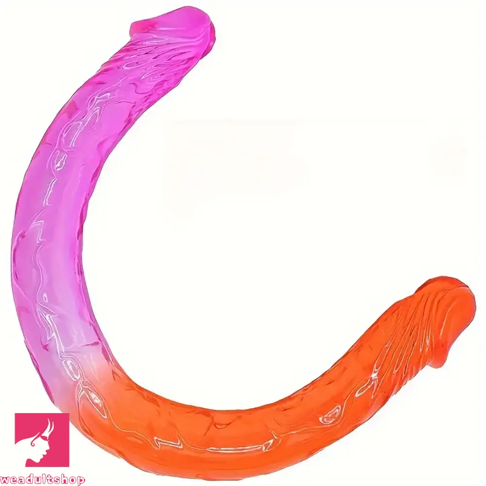 12.59in 16.92in Two-color Double Penetration Big Long Dildo For Erotic