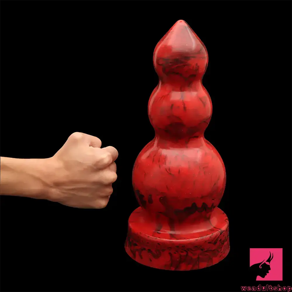 4.13in 7.09in 8.27in 11.02in Fantasy Silicone Soft Butt Plug Real Dildo