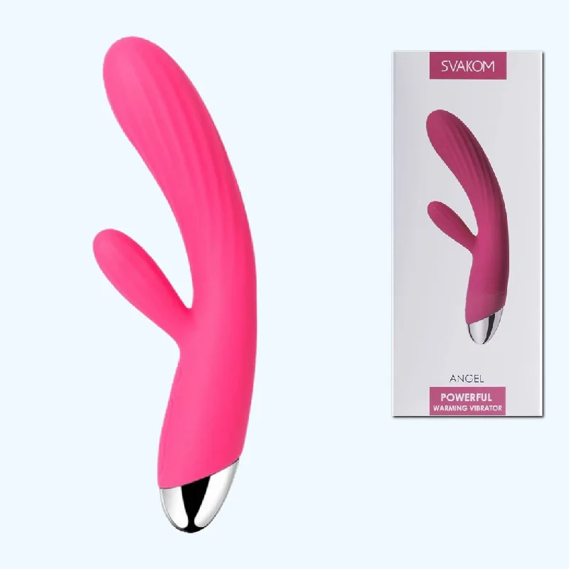 SVAKOM Angel Flexible Warming Rabbit Vibrator