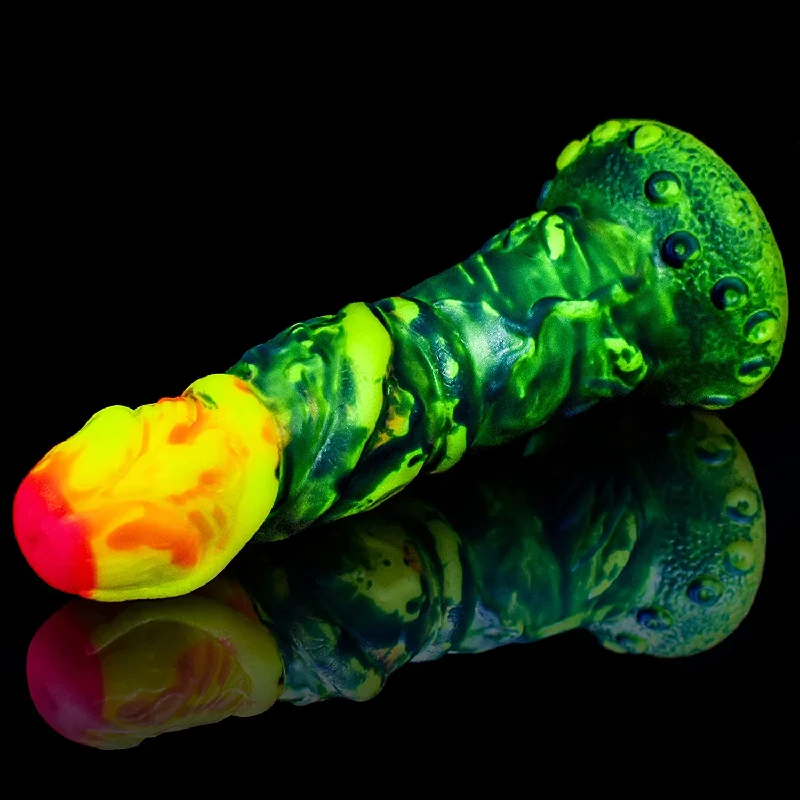 Artistic Canvas Exotic Dildos- Domlust 8.1" Realistic Monster Anal Dildos for Women Men