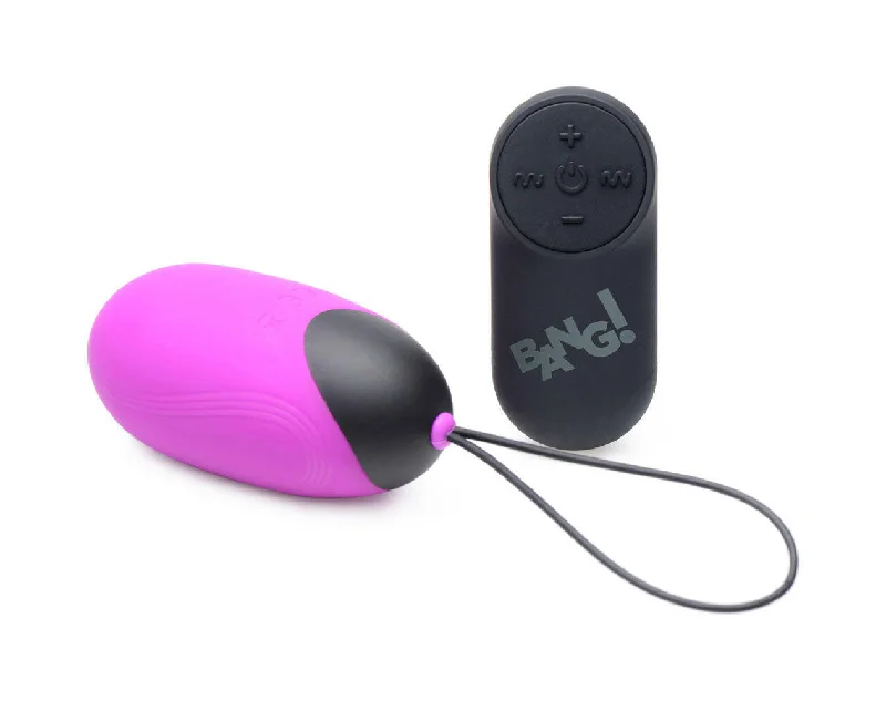 Bang XL Silicone Vibrating Egg - Purple