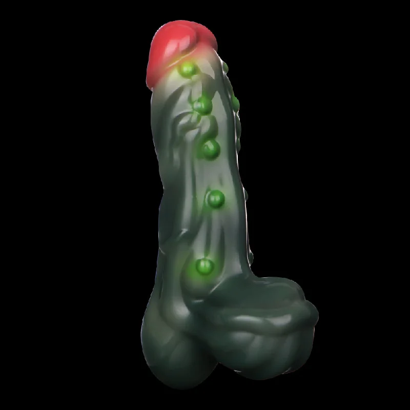 Dragon Dildo Vibrator Prostate Massager - Big Testicle Monsterdildo Butt Plug Anal Sex Toys