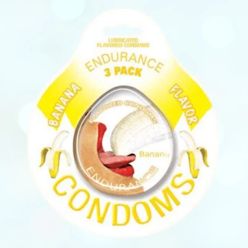 Endurance Banana-Flavored Condoms