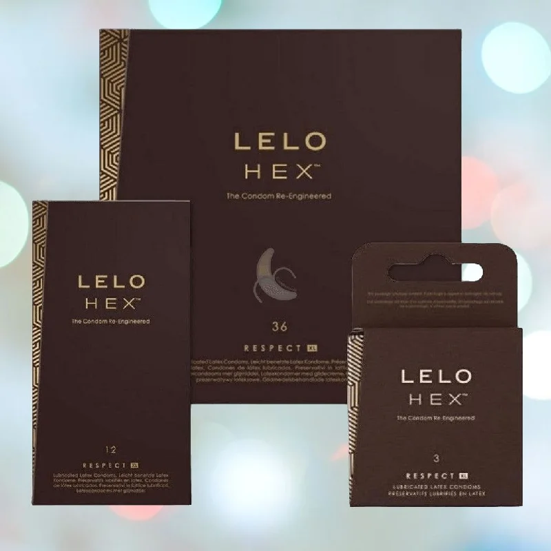 Lelo Hex 'Respect' XL Condoms