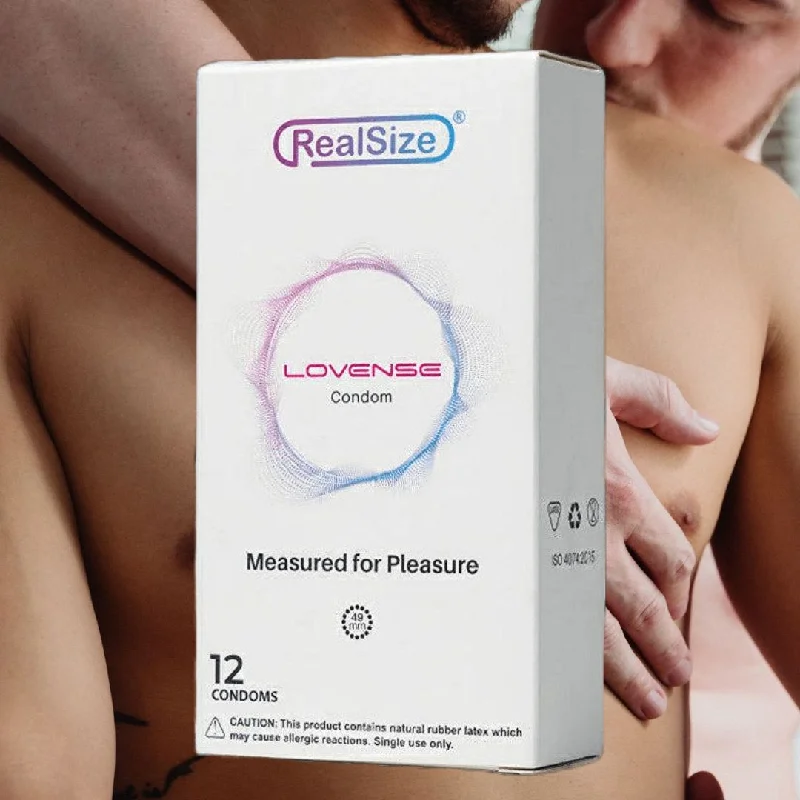 Lovense RealSize Standard 54mm Condoms