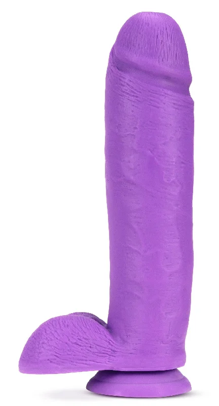 Neo - 10 Inch Dual Density Dildo - Neon Purple