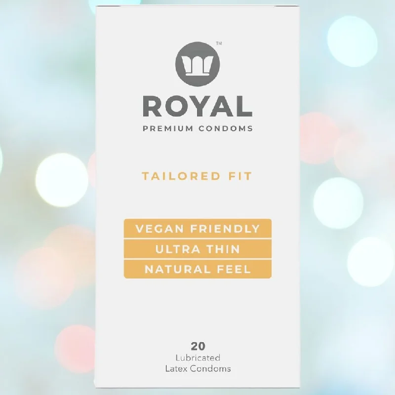 Royal Tailored Fit Ultra Thin Vegan Condoms