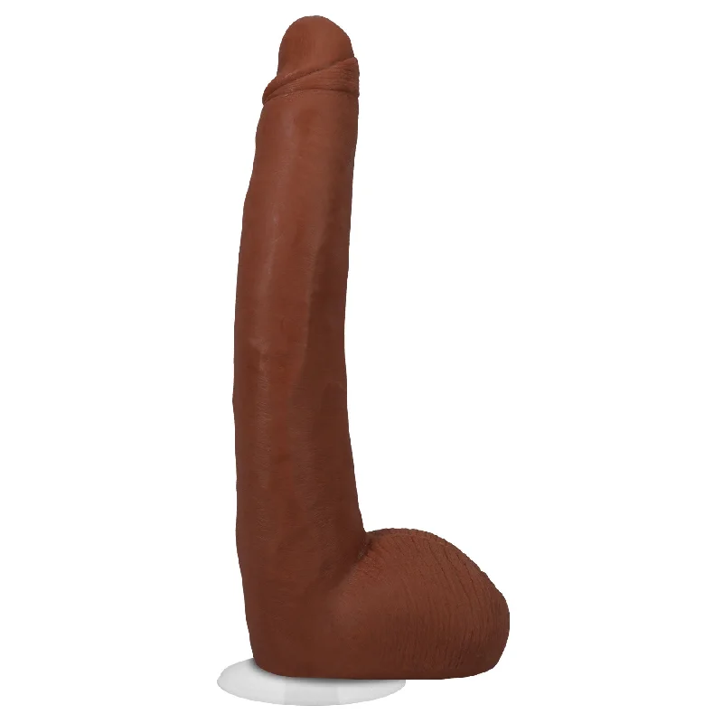 Signature Cocks - Alex Jones 11 Inch Cock With  Removable Vac-U-Lock Suction Cup - Caramel