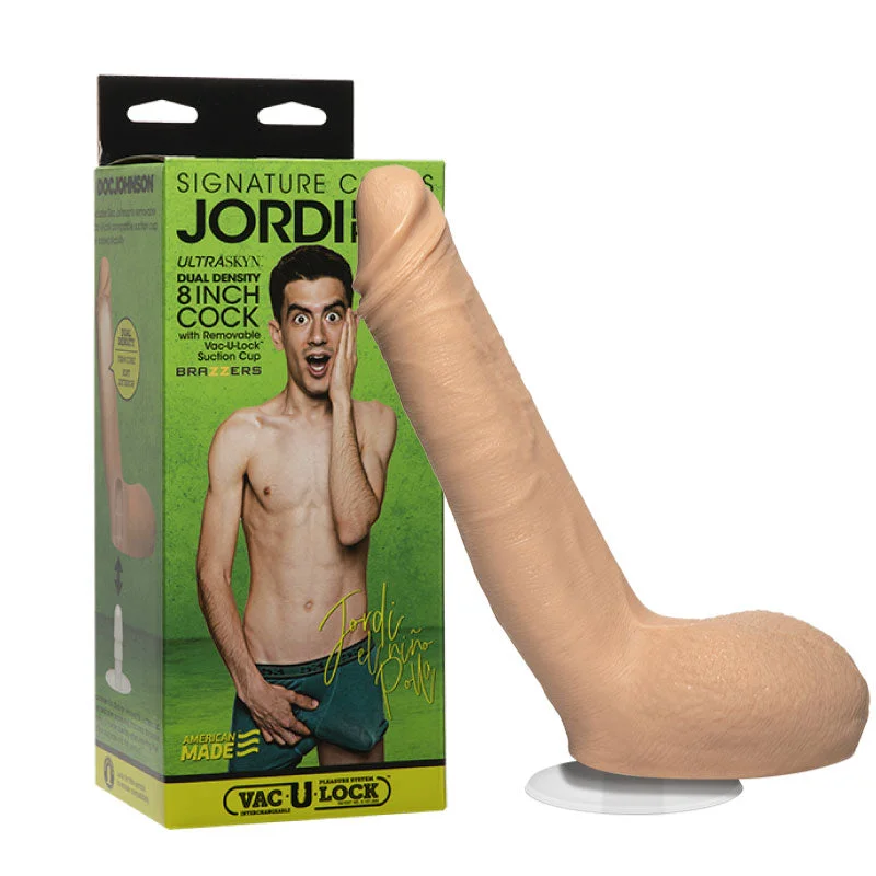 Signature Cocks Jordi El Nino Polla 8 inch ULTRASKYN Cock Vanilla