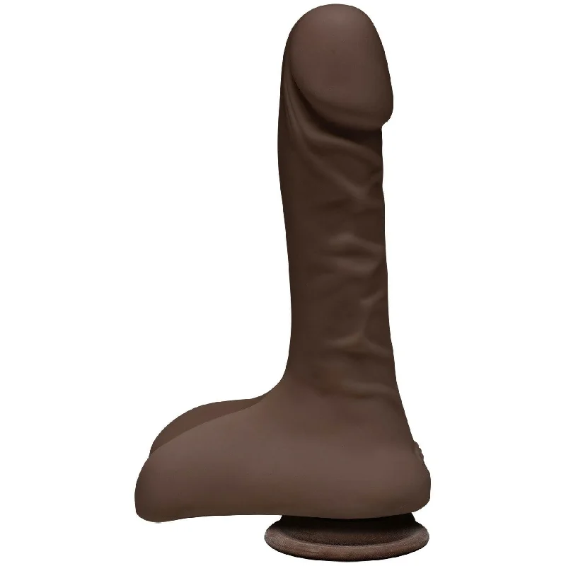 The D - Super D 9 Inch With Balls - Chocolate