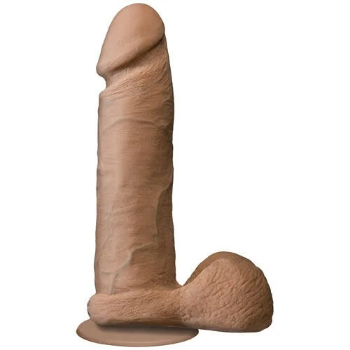 The Realistic Cock Ultraskyn 8 Inch - Brown