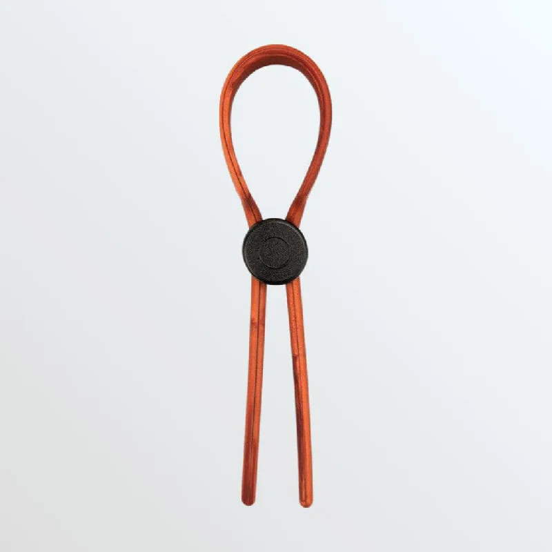 Velv'Or Rooster Ragnar Adjustable Lasso String Cock Ring - Red