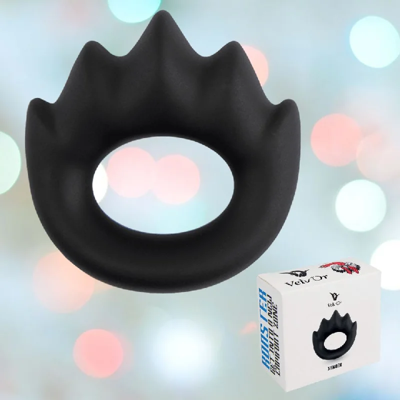 Velv'Or Rooster Xander Spiky Soft Silicone Cock Ring