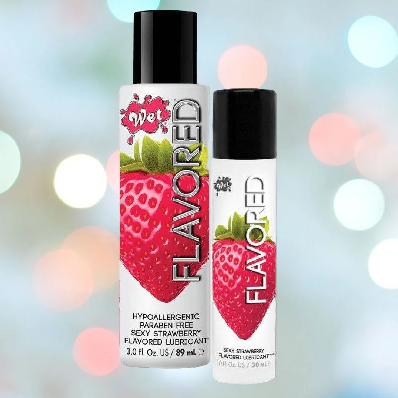 Wet "Sexy Strawberry" Flavored Lubricant 🍓