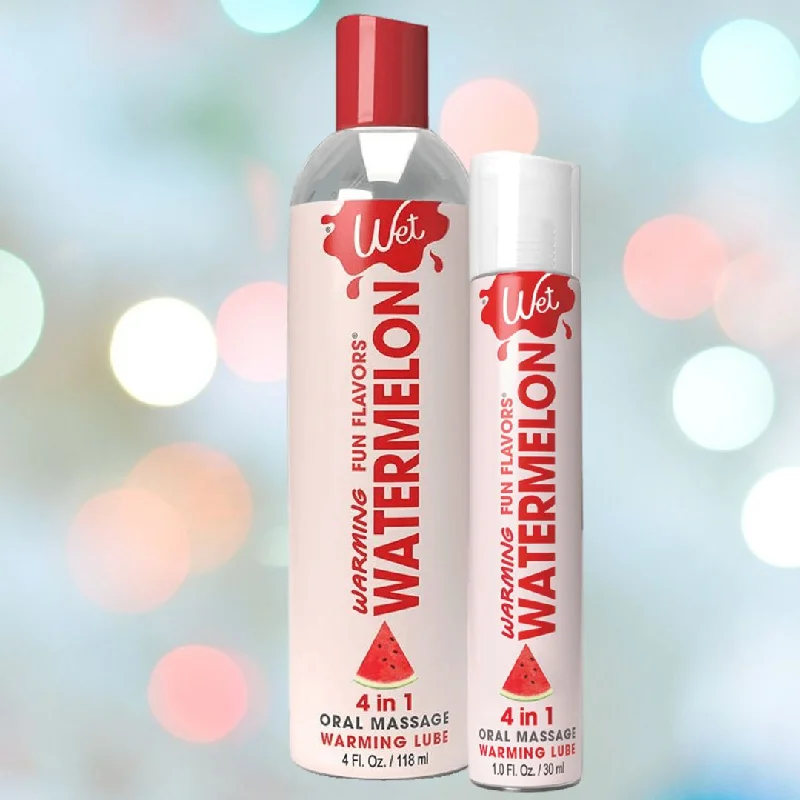 Wet Fun Flavors Watermelon Warming 4-in-1 Lubricant 🍉