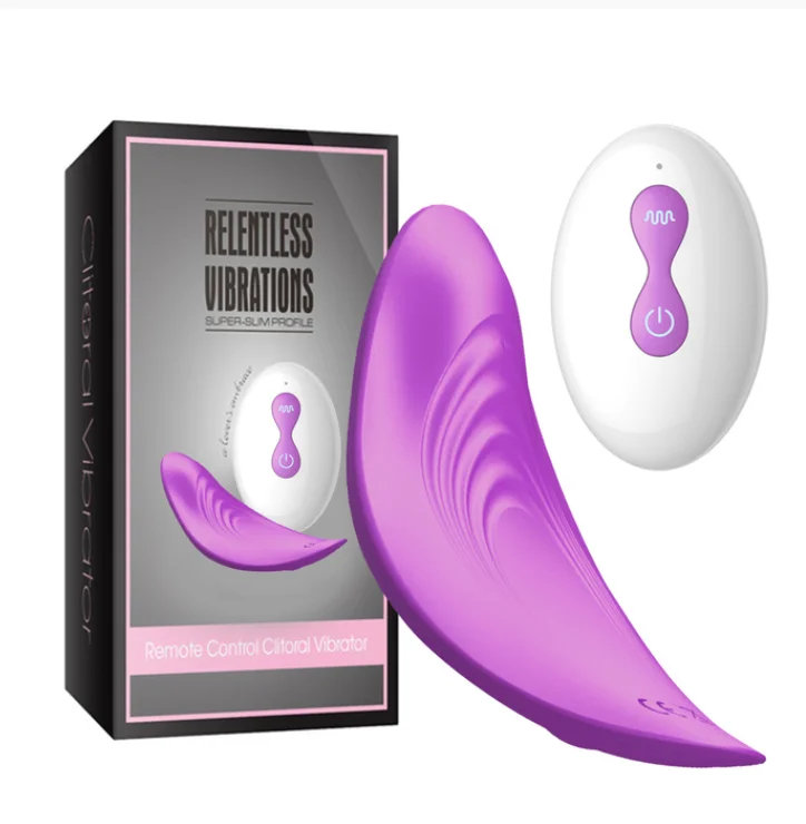 Wireless Remote Control Wearable Thin Light Invisible Vibrator