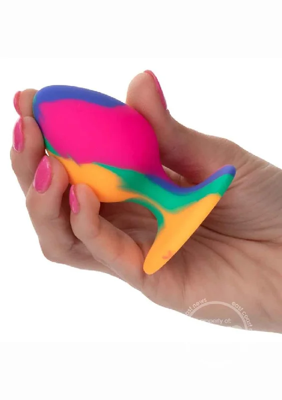 Cheeky Tie-Dye Silicone Plug Medium - Multicolor