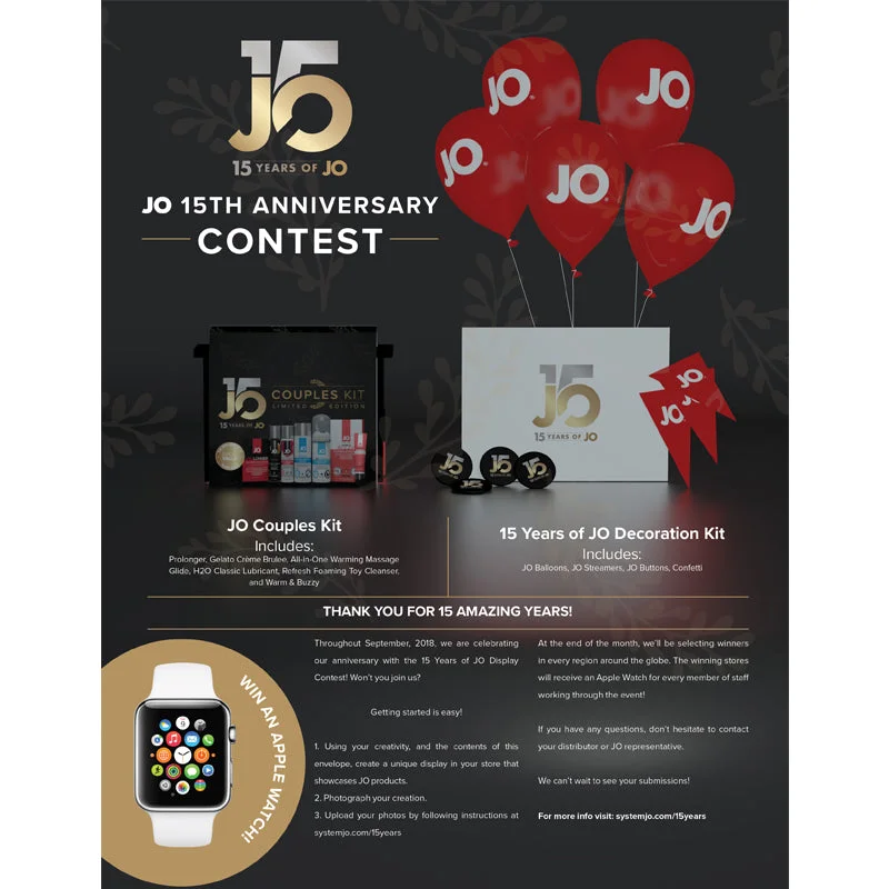 Jo 15th Anniversary Packet