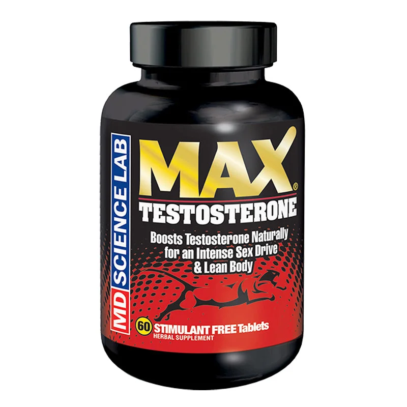 MaxTestosterone 60ct Bottle