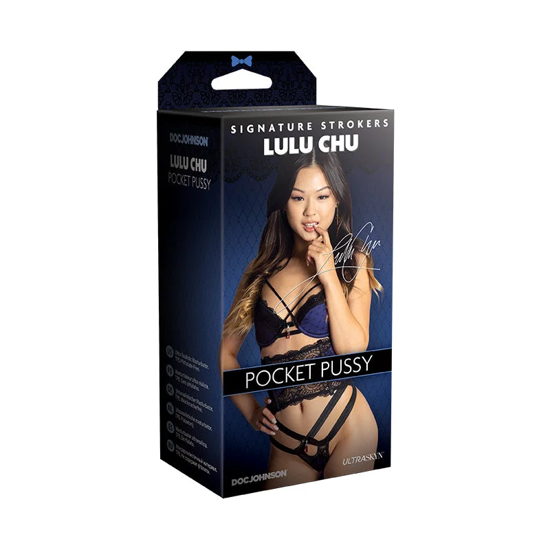 Signature Strokers Lulu Chu ULTRASKYN Pocket Pussy Vanilla