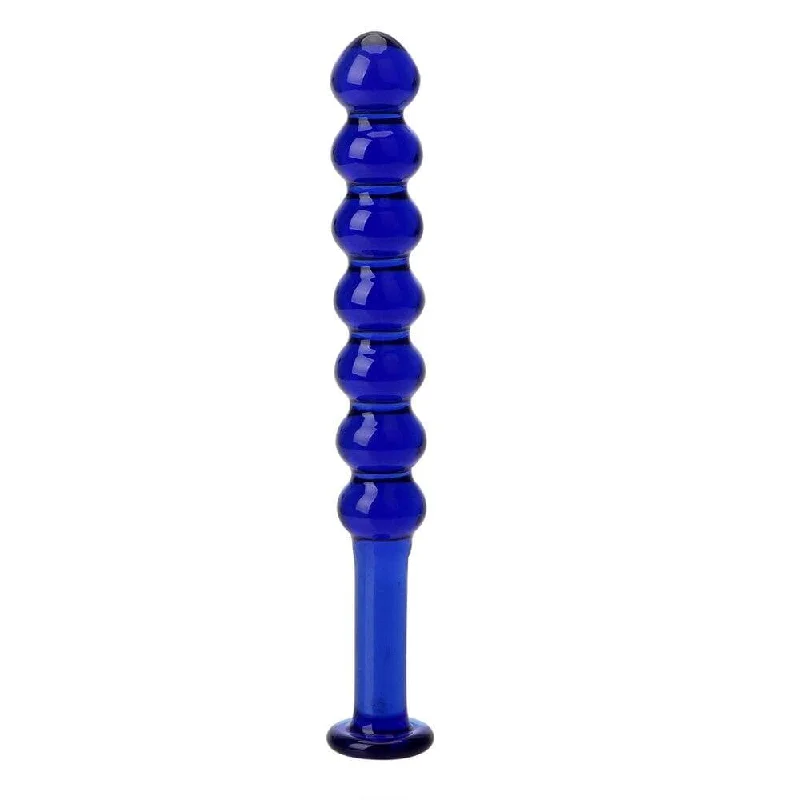 Smooth Penetration Blue Beads