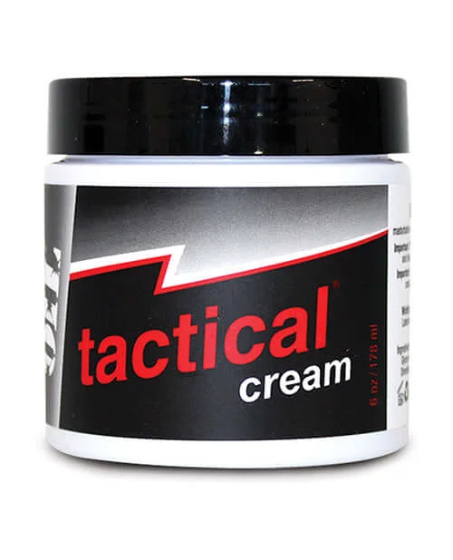 Gun Oil Tactical Cream 6oz Jar – Water-Based Masturbation Cream