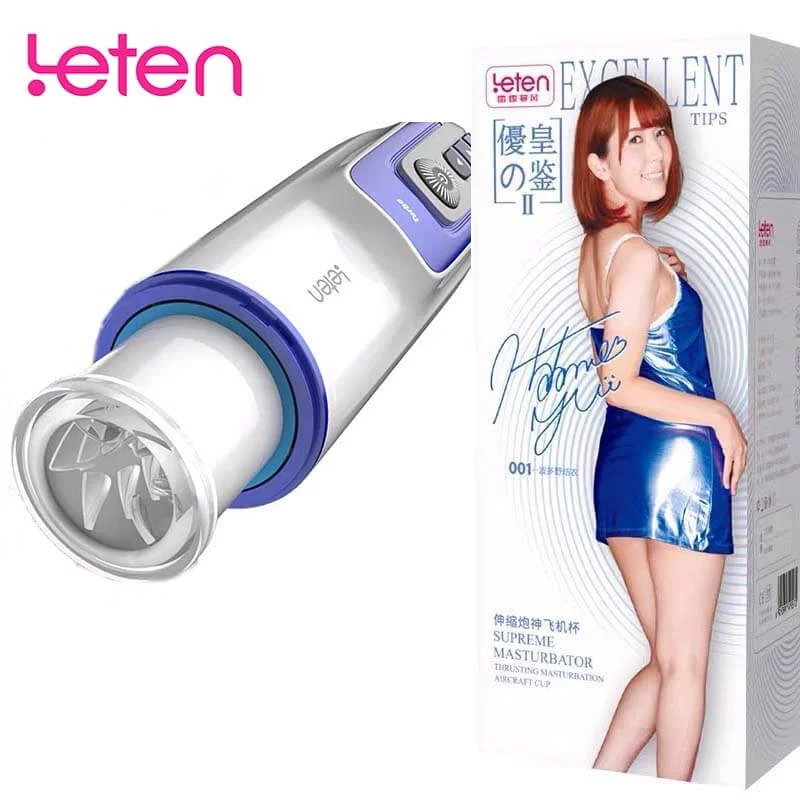 Leten Automatic Masturbator Piston Moaning Sex Toy