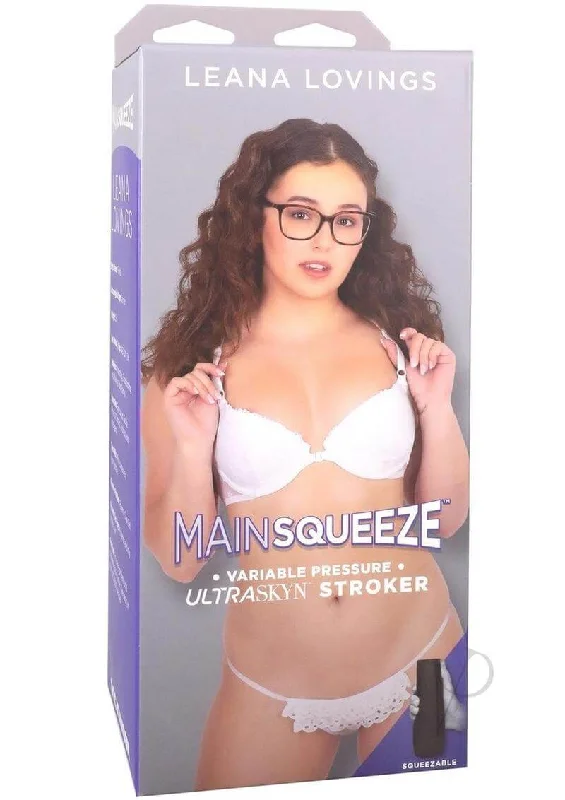 Main Squeeze Leana Lovings ULTRASKYN Stroker Pussy Vanilla