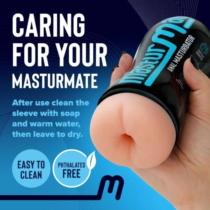 Masturmate Realistic Feel Male Stroker – Butt Design – Mocha