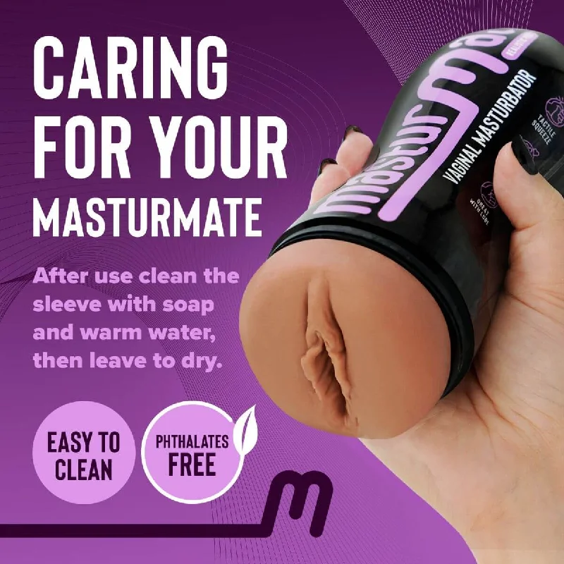 Masturmate Realistic Feel Male Stroker – Vagina Design – Cream