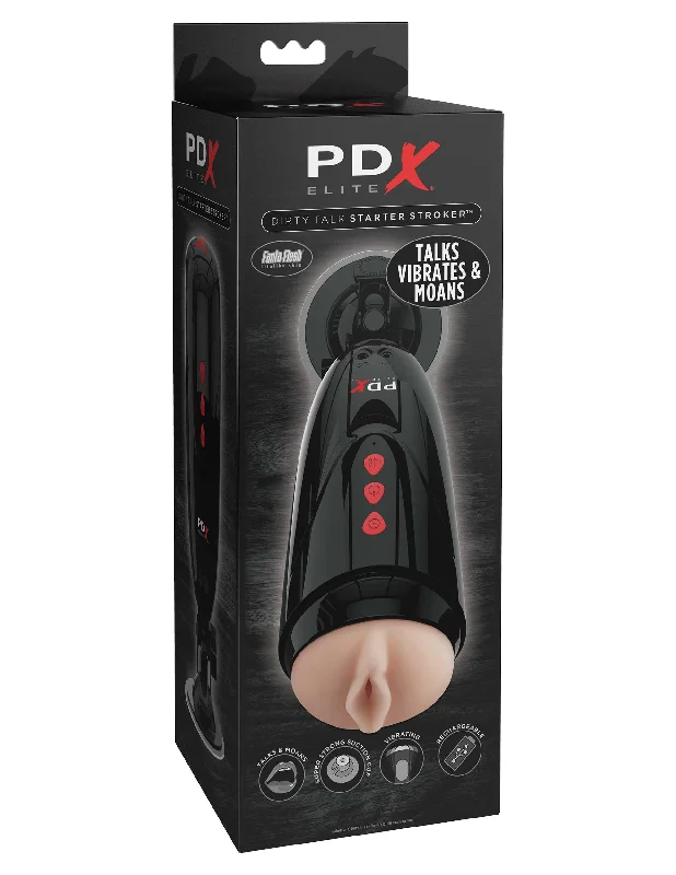 PDX Elite - Dirty Talk Starter Stroker