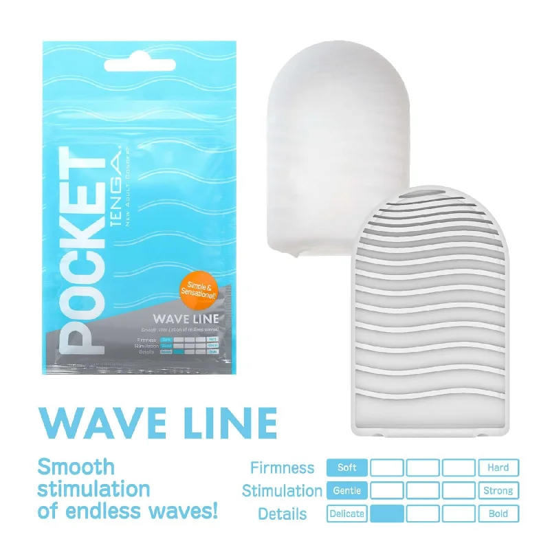 Pocket Tenga Wave Line - Experience Waves of Pleasure