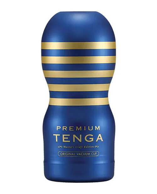 Premium Original Vacuum Cup Stroker by Tenga: Advanced Suction and Constriction, Disposable Masturbator