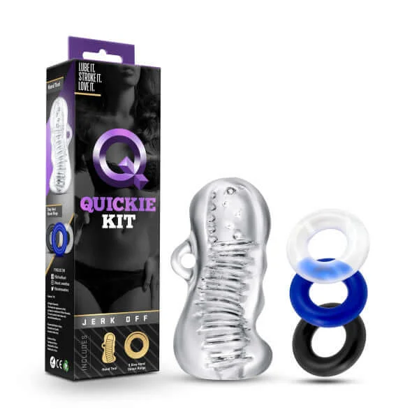 Quickie Kit Jerk Off Clear from Blush Novelties