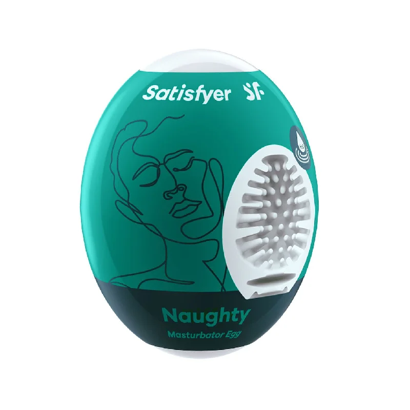 Satisfyer - Crunchy Masturbator Egg (Green)