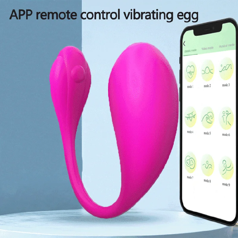 Wireless Vibrating Egg Remote Vibrators Powerful App Control G Spot Dildo Vagina Massager Bluetooth For Women Clitoris 18